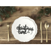 Украшение Christmas Time, чёрное