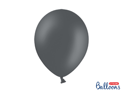 Spēcīgi baloni 30 cm, pasteļpelēki (1 gab. / 10 gab.)