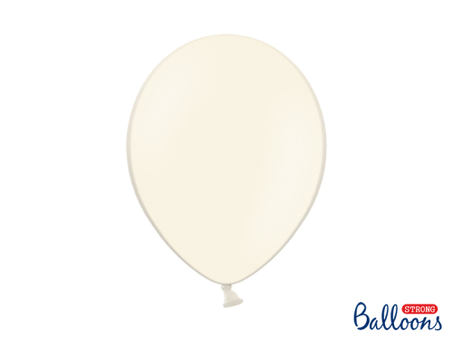 Spēcīgi baloni 30 cm, gaiši pastelis krēms (1 gab. / 10 gab.) Spēcīgi baloni 30 cm, gaiši pastelis krēms (1 gab. / 10 gab.)