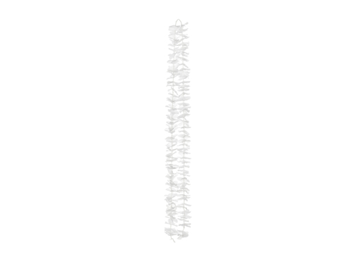 Fons - ziedi, balti, 180 cm