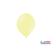 Spēcīgi baloni 12 cm, pasteļi gaiši dzelteni (1 gab. / 100 gab.)