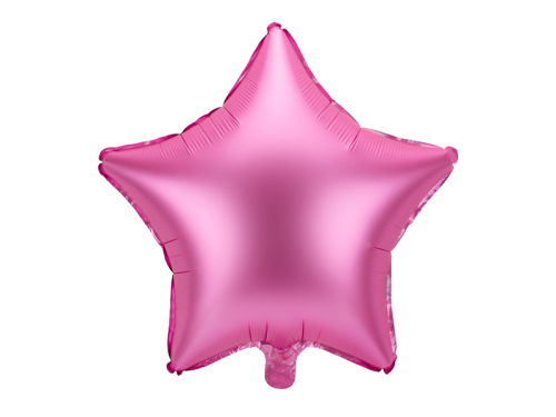 Folija balons Star, 48cm, rozā