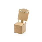 Kastes krēsls, kraft, 5x5x5cm (1 gab. / 10 gab.)