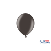 Воздушные шары Strong Balloons 12см, черный металлик (1 шт. / 100 шт.)