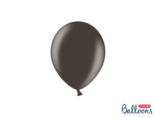 Воздушные шары Strong Balloons 12см, черный металлик (1 шт. / 100 шт.) Воздушные шары Strong Balloons 12см, черный металлик (1 шт. / 100 шт.)