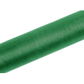Органза однотонная, изумрудно-зеленая, 0,16 x 9м (1 шт. / 9 пм)