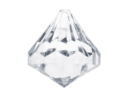 Pendants Diamonds, colourless, 39 x 42mm (1 pkt / 5 pc.)