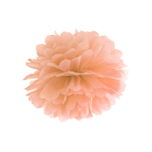 Audu papīrs Pompom, gaišs persiks, 25cm