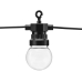 Festoon LED gaismas, melnas, 5m, nesatur Lielbritānijas kontaktdakšu Festoon LED gaismas, melnas, 5m, nesatur Lielbritānijas kontaktdakšu