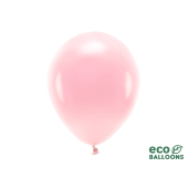 Eko baloni 30 cm pastels, sarkt rozā (1 gab. / 100 gab.)