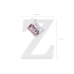 Koka burts Z, balts, 17x20cm Koka burts Z, balts, 17x20cm