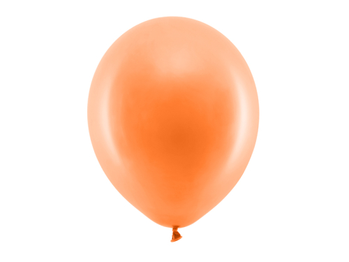 Varavīksnes baloni 30 cm pasteļtoņi, oranži (1 gab. / 100 gab.)