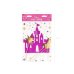 Cake topper Princess - Castle, 17-21.5cm (1 pkt / 4 pc.)