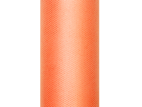 Tulle Plain, orange, 0.15 x 9m (1 pc. / 9 lm) Tulle Plain, orange, 0.15 x 9m (1 pc. / 9 lm)
