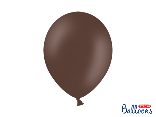Spēcīgi baloni 30 cm, pastelis kakao brūns (1 gab. / 50 gab.) Spēcīgi baloni 30 cm, pastelis kakao brūns (1 gab. / 50 gab.)