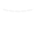 Garland Zari, balti, 1.8m Garland Zari, balti, 1.8m