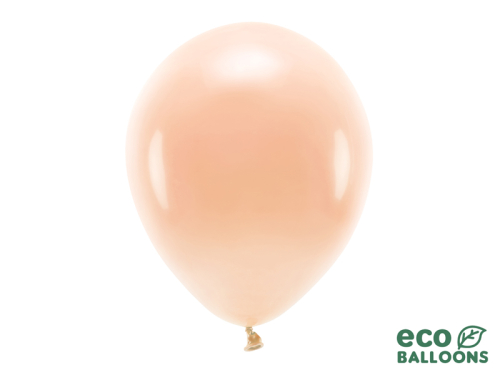 Eko baloni 30 cm pastelis, persiks (1 gab. / 10 gab.)