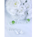 Crystal beads, colourless, 10mm (1 pkt / 50 pc.)