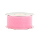Chiffon Ribbon, light pink, 38mm/25m