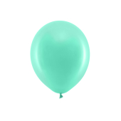 Varavīksnes baloni 30 cm pastelis, piparmētra (1 gab. / 100 gab.)