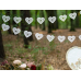 Гирлянда Hearts, белая, 1.8м