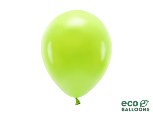 Eko baloni 26 cm pastelis, zaļš ābols (1 gab. / 100 gab.)