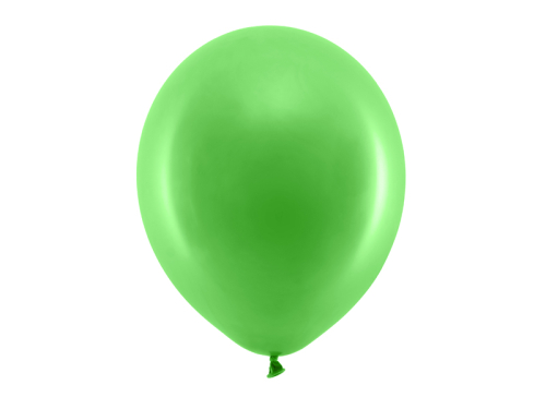Радужные шары 30см пастель, зелёные (1 шт. / 100 шт.)