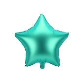 Folija balons Star, 48cm, zaļš