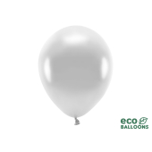 Eco Balloons 30см металлик, серебро (1 шт. / 100 шт.)