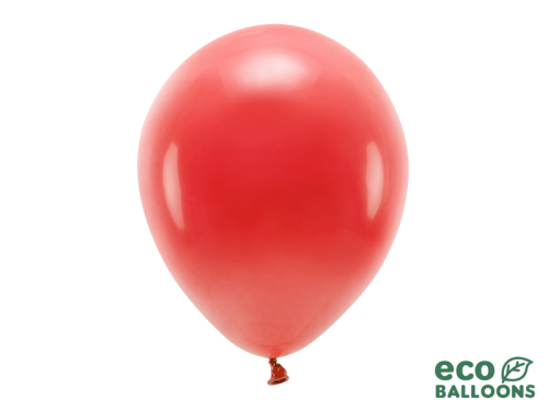 Eco Balloons 30см пастель, красный (1 шт. / 10 шт.)