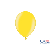 Strong Balloons 27cm, Metallic Lemon Zest (1 pkt / 10 pc.)