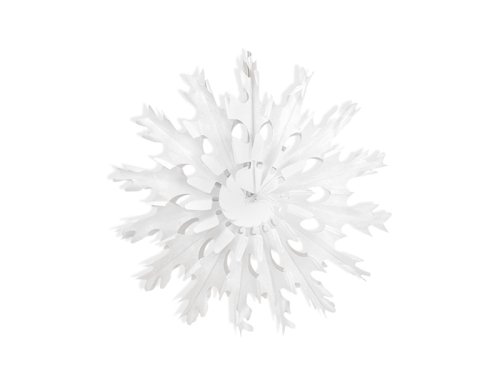 Декоративные розетки Snow flake, белые, 37см