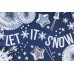 Декоративные розетки Snow flake, белые, 37см