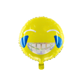 Фольгированный шар Emoji - Smile, 45см