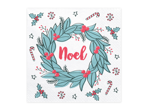Napkins Noel, 33x33cm (1 pkt / 20 pc.)