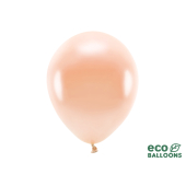 Eko baloni 30 cm metāliski, persiki (1 gab. / 10 gab.)