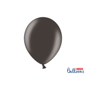Spēcīgi baloni 30 cm, metāliski melni (1 gab. / 100 gab.)
