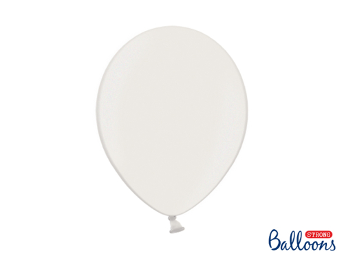 Spēcīgi baloni 30 cm, tīri balti metāliski (1 gab. / 50 gab.) Spēcīgi baloni 30 cm, tīri balti metāliski (1 gab. / 50 gab.)