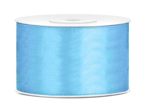 Satin Ribbon, sky-blue, 38mm/25m