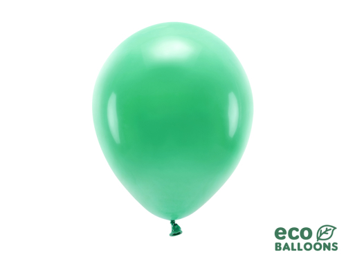 Eko baloni 26 cm pasteļtoņi, zaļi (1 gab. / 100 gab.)