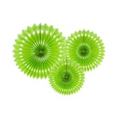 Tissue fan, green apple, 20-30cm (1 pkt / 3 pc.)