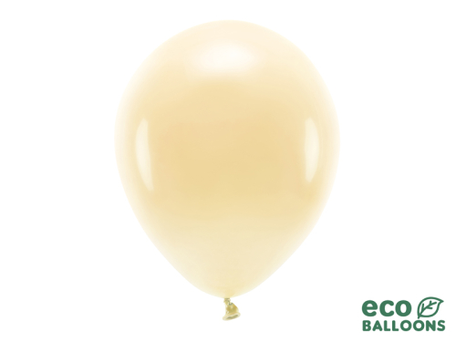 Eko baloni 30 cm pasteļtoņi, gaiši persiki (1 gab. / 10 gab.)
