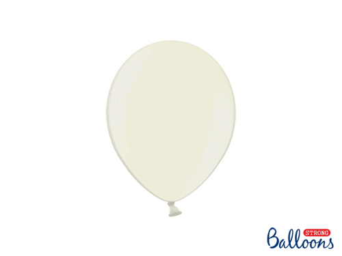 Strong Balloons 23см, металлик светло-кремовый (1 шт. / 100 шт.)