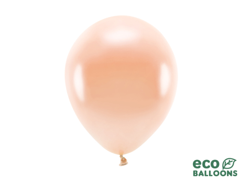 Eko baloni 26 cm metāliski, persiki (1 gab. / 10 gab.)