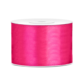 Satin Ribbon, dark pink, 50mm/25m