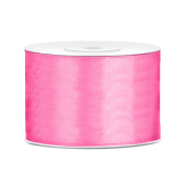 Satin Ribbon, pink, 50mm/25m