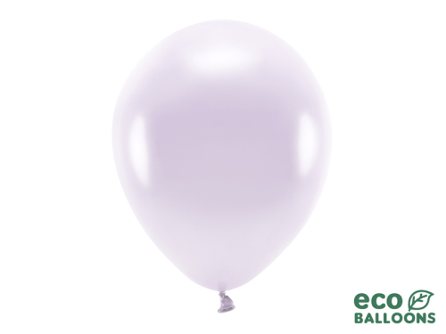 Eko baloni 30 cm metāliski, ceriņi (1 gab. / 100 gab.)