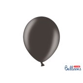 Spēcīgi baloni 30 cm, metāliski melni (1 gab. / 10 gab.)