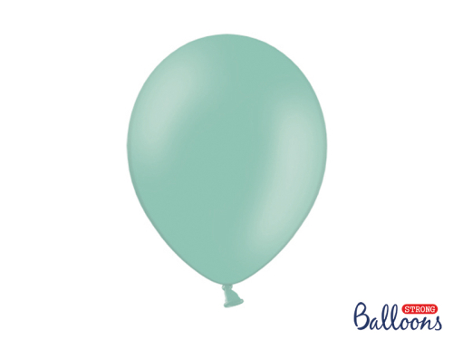 Spēcīgi baloni 30 cm, pastelkrāsas piparmētru zaļš (1 gab. / 10 gab.)