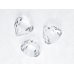 Pendants Diamonds, colourless, 31 x 37mm (1 pkt / 5 pc.)